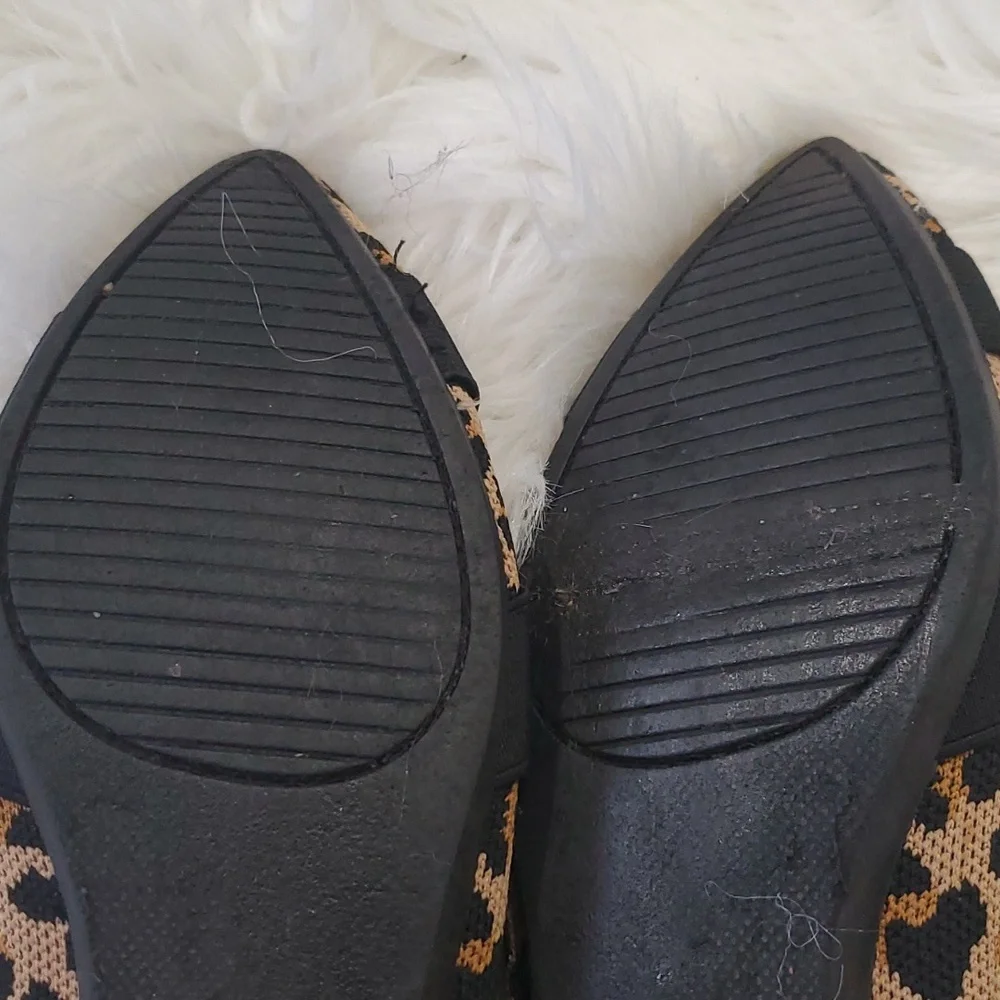 Steve Madden leopard Mob Wife flats shoe size 8.5 - Picture 8 of 14